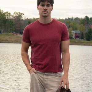 Sown Again Half Crop Muscle Tee Organic Cotton